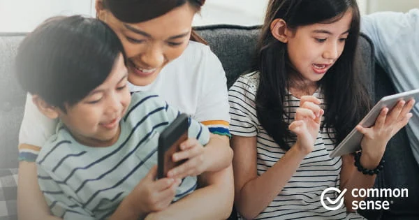 Visual for this record: Common Sense Media rates content, not your particular child