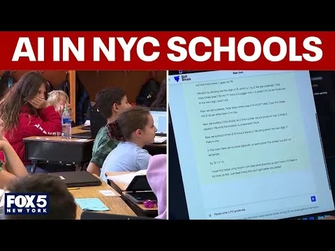 Visual for this record: New York schools reversed a chatbot ban within months