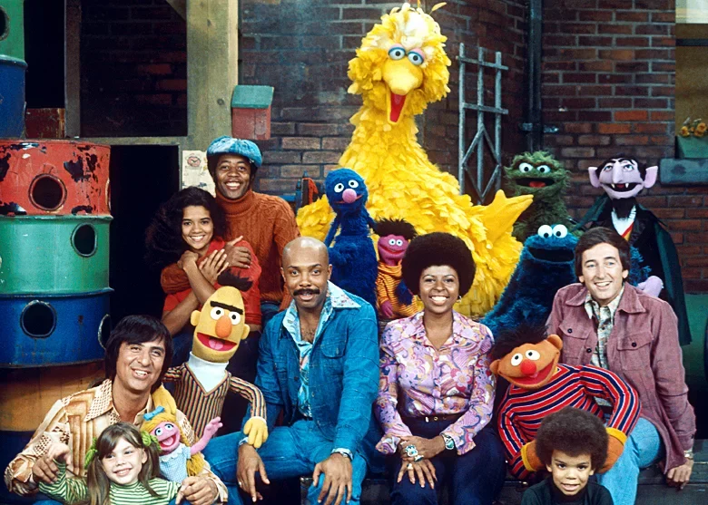 Visual for this record: A 1970 evaluation tested whether Sesame Street really taught