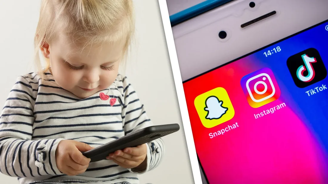 Visual for this record: Sweden set age-banded screen limits for children